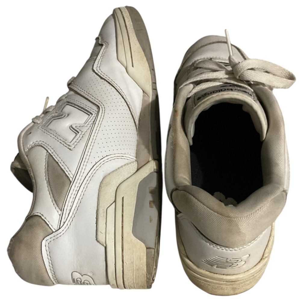 New Balance White Athletic Shoes